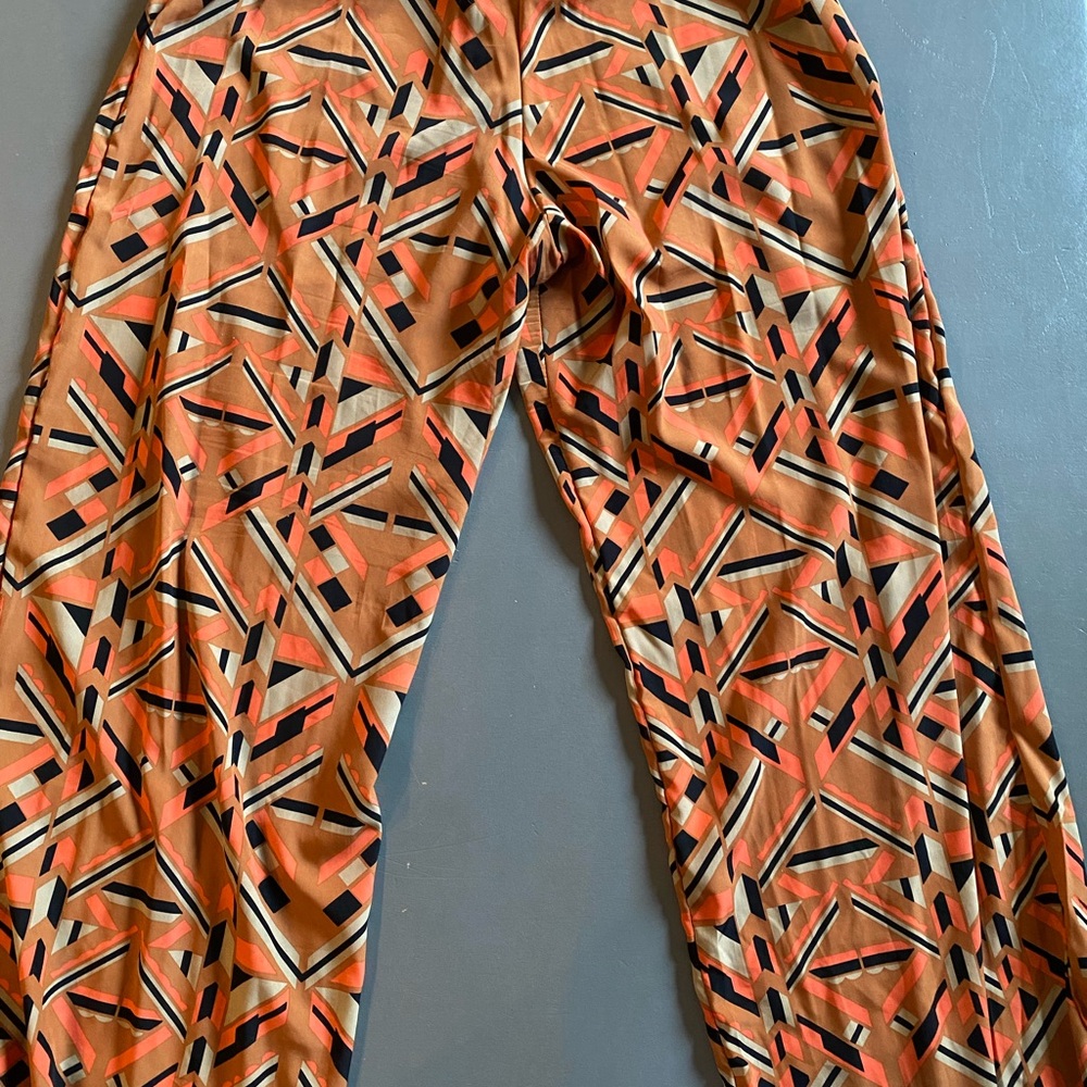 Geometric Patterned Pants- L - Picture 3 of 5